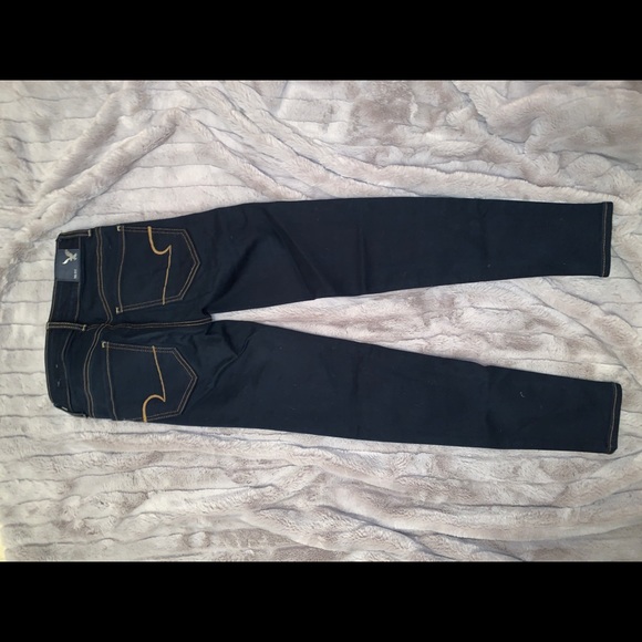 American Eagle Dark Wash Skinny Jeans - Picture 4 of 5